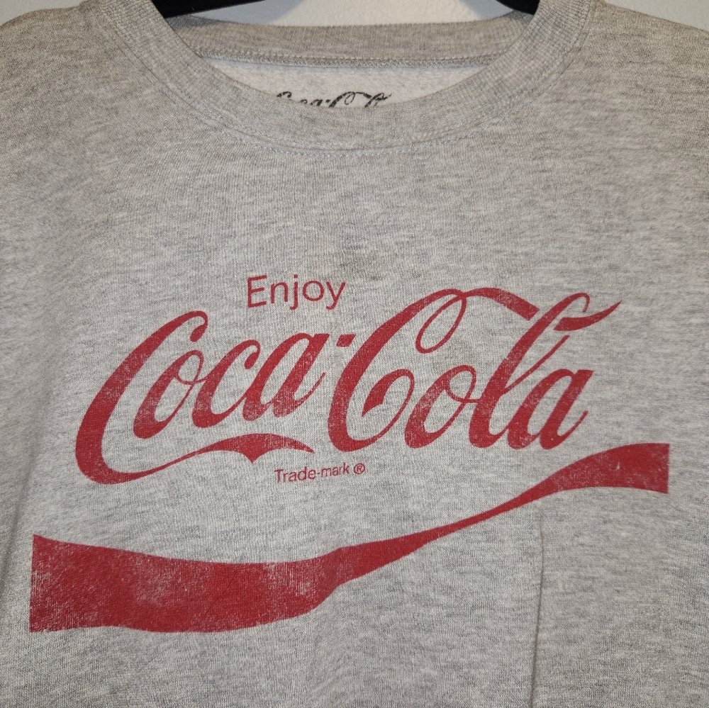 Grey Coca-Cola Crewneck | Medium - Picture 2 of 6